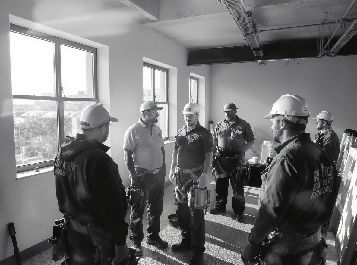 A local roofing company, run the plain way